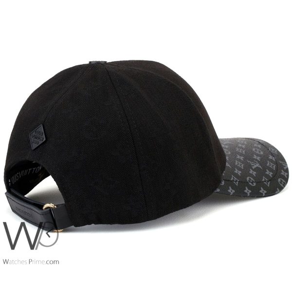 Louis Vuitton LV Black Baseball Cap | Watches Prime