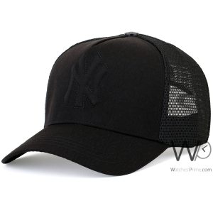 new-york-yankees-ny-trucker-hat-black-mesh-snapback-cap