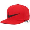 Snapback nike flat cap red cotton hip hop hat