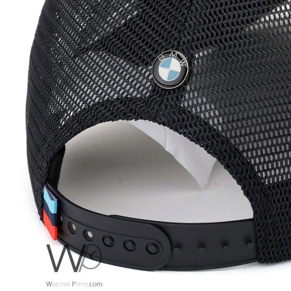 BMW Motor Sport Black snapback Cap | Watches Prime