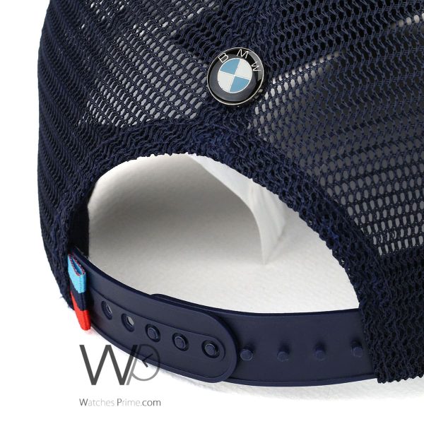 BMW Motor Sport Navy Blue trucker Cap | Watches Prime