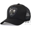 Trucker cap philipp plein pp skull black net hat