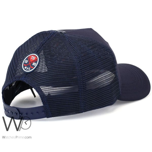 Tommy Hilfiger TH Navy Blue Baseball Cap | Watches Prime
