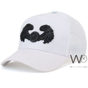 versace-trucker-leather-hat-white-mesh-snapback-cap