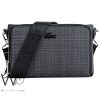 Lacoste crossbody shoulder black bag for men