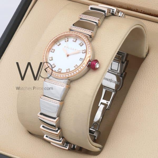 Bvlgari Lvcea White Dial For Women Watch | Watches Prime