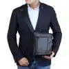 Calvin Klein CK Leather Black Crossbody Bag | Watches Prime Calvin Klein CK Leather Black Crossbody Bag | Watches Prime