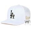 Dodgers LA Los Angeles White Snapback Cotton Flat Cap | Watches Prime Dodgers LA Los Angeles White Snapback Cotton Flat Cap | Watches Prime