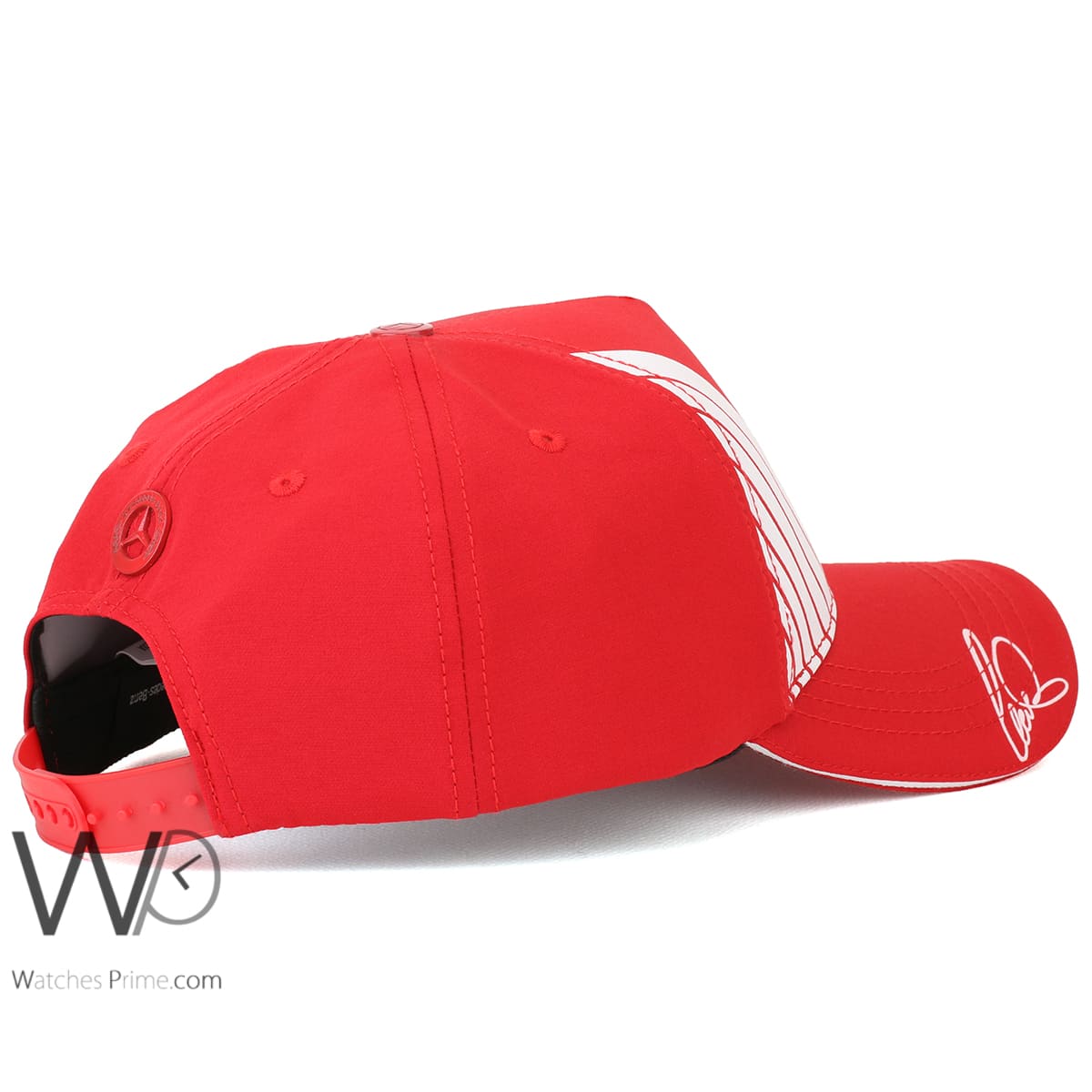 AMG Mercedes Petronas Motorsport Baseball Red Cotton Cap | Watches Prime