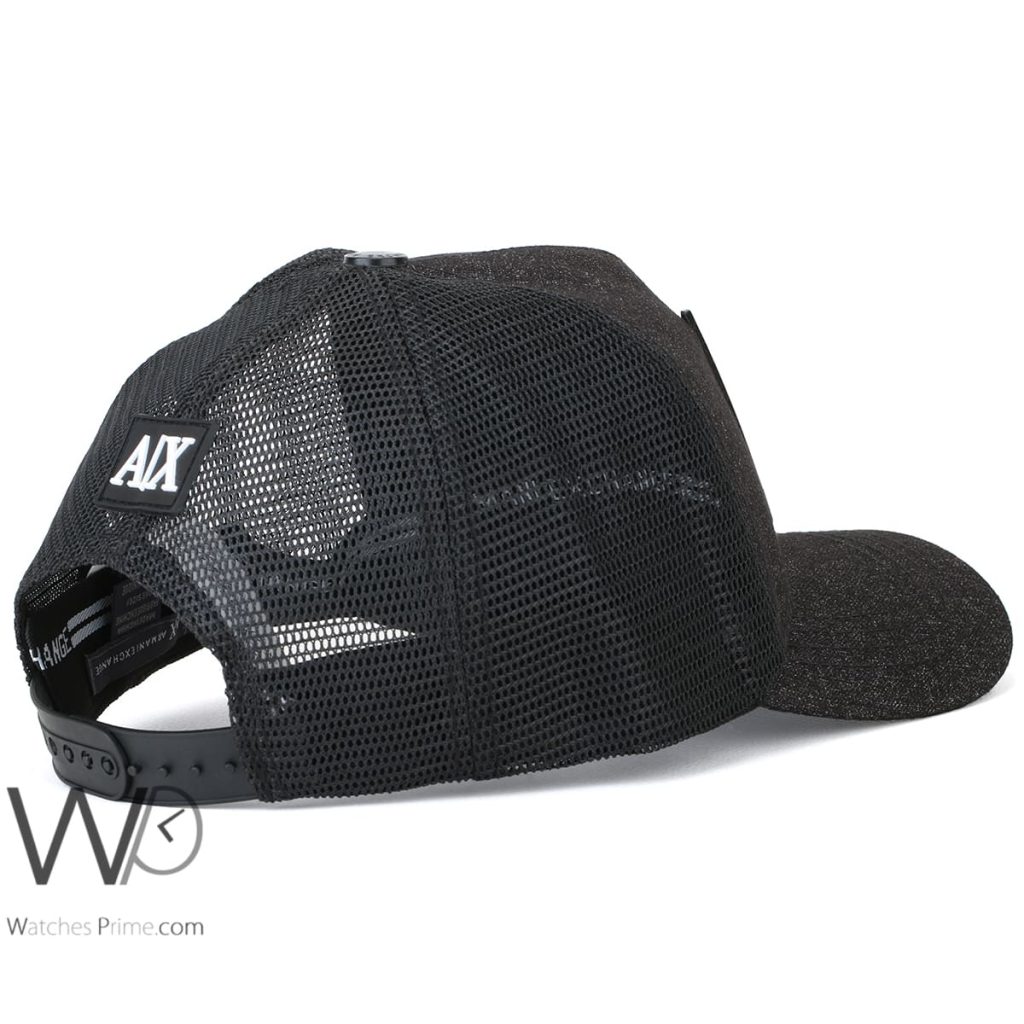 Armani Exchange AX Trucker Cap Black Watches Prime