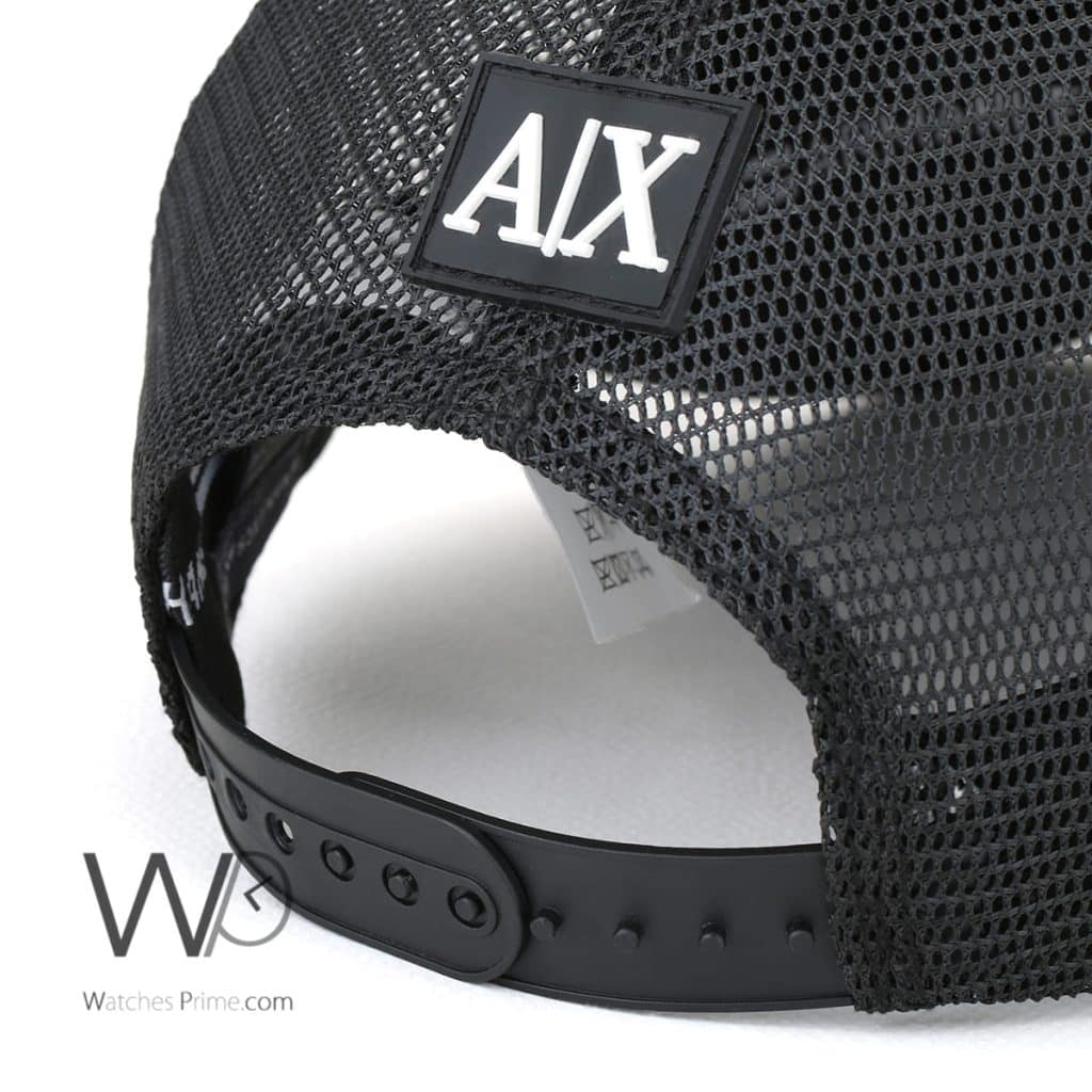 Armani Exchange AX Trucker Cap Black Watches Prime
