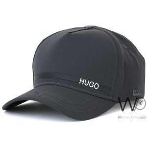 baseball-hugo-cap-grey-cotton-hat