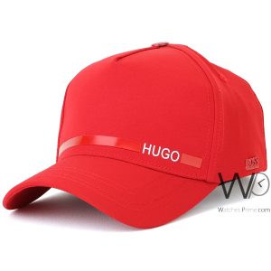 baseball-hugo-cap-red-cotton-hat