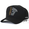 Black baseball versace cap cotton hat men