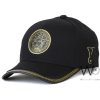 Versace R Black Cotton Baseball Cap | Watches Prime