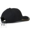 Versace R Black Cotton Baseball Cap | Watches Prime