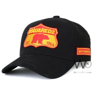 black-dsquared2-baseball-est-1964-born-in-canada-for-men-cap-cotton-hat