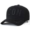 Dsquared2 Icon Black Baseball Cap | Watches Prime