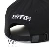 Ferrari SF Horse Black Baseball Cotton Cap | Watches Prime Ferrari SF Horse Black Baseball Cotton Cap | Watches Prime