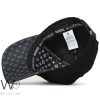 Black Louis Vuitton LV Patterned Baseball Leather Cap | Watches Prime