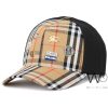 كاب-ماركة-بيربرى-baseball-اسود-بيج-قطن