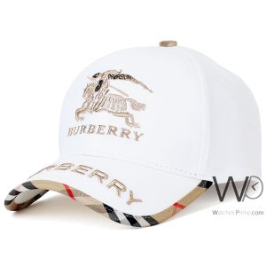 burberry-baseball-white-cap-cotton-hat-horse