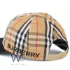 Burberry BT Beige Black Baseball Cap | Watches Prime