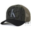 Calvin klein ck green trucker mesh cap for men