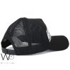 Calvin Klein Jeans CK Black Trucker Cotton Hat | Watches Prime