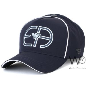emporio armani-ea7-navy-blue-baseball-cap-cotton-hat