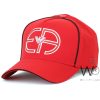 Emporio Armani EA7 Red Baseball Cap Cotton | Watches Prime