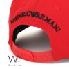 Emporio Armani EA7 Red Baseball Cap Cotton | Watches Prime