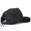 Fendi Roma FF Baseball Cotton Black Cap | Watches Prime