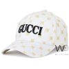Gucci Patterned White Baseball Cotton Cap | Watches Prime Gucci Patterned White Baseball Cotton Cap | Watches Prime