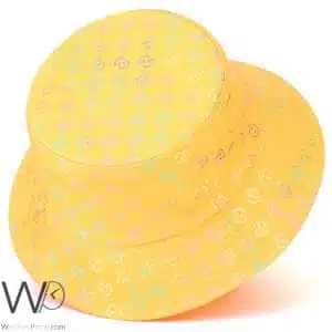 قبعة-قوتشي-طاقية-شمس-لون-اصفر-قطن-GG