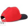 Tommy Hilfiger Red Baseball Cap Cotton | Watches Prime Tommy Hilfiger Red Baseball Cap Cotton | Watches Prime