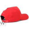 Hugo Boss Red Baseball Cap Cotton | Watches Prime