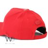 Hugo Boss Red Baseball Cap Cotton | Watches Prime