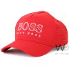 Hugo Boss Red Cotton Baseball Cap | Watches Prime Hugo Boss Red Cotton Baseball Cap | Watches Prime