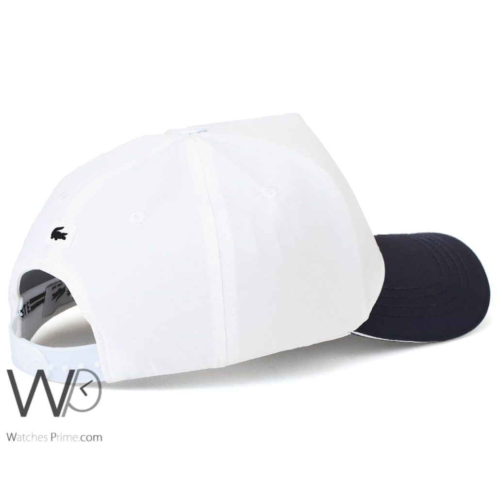 Lacoste Fairplay Baseball Cap White | Watches Prime