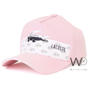 lacoste-croc-pink-baseball-cotton-cap