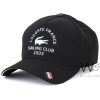 Lacoste france sailing club 1933 black baseball cap cotton hat