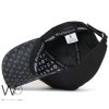 Black Louis Vuitton LV Patterned Baseball Leather Cap | Watches Prime
