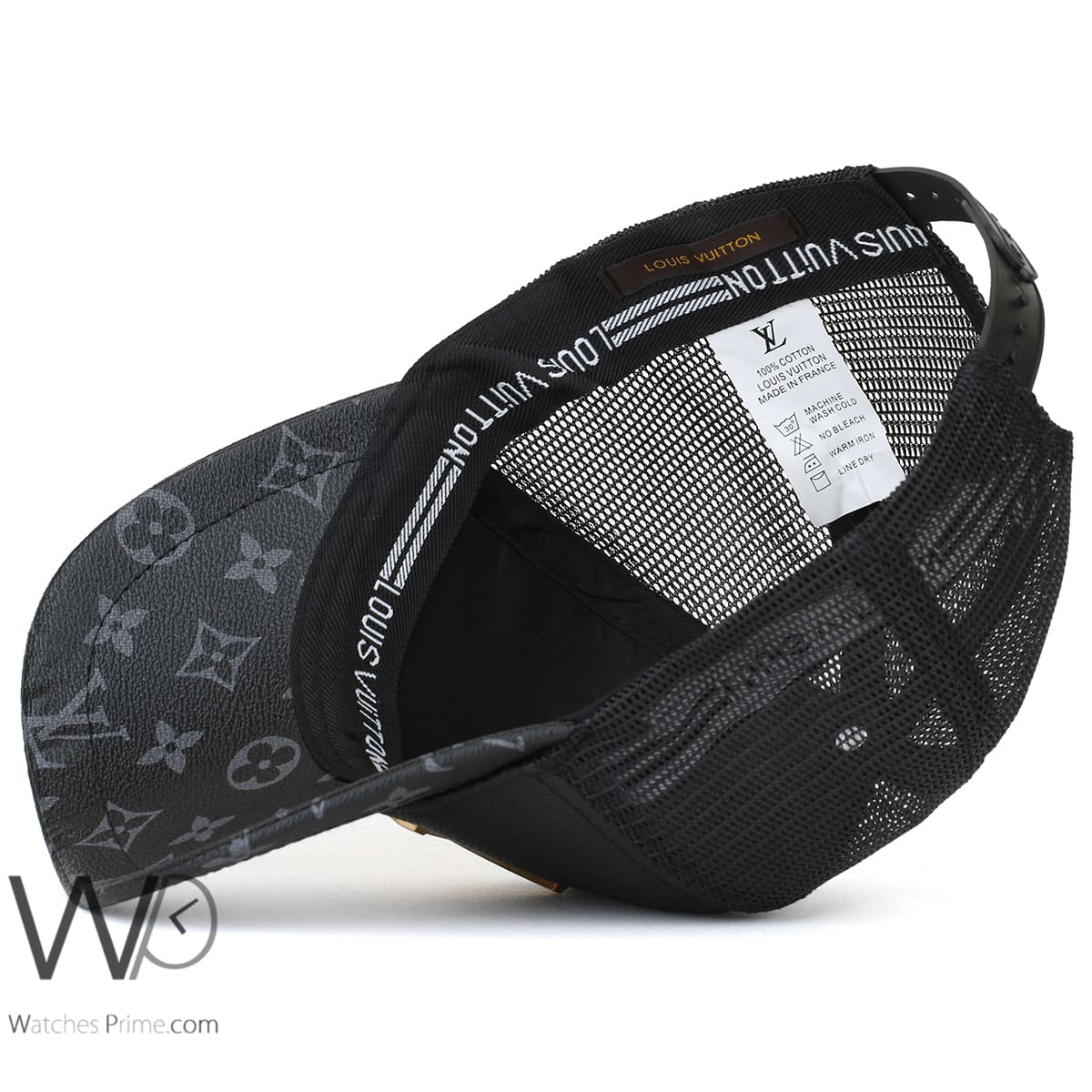 Louis Vuitton LV black cap for men