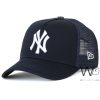 New era new york yankees ny trucker navy blue cap net hat