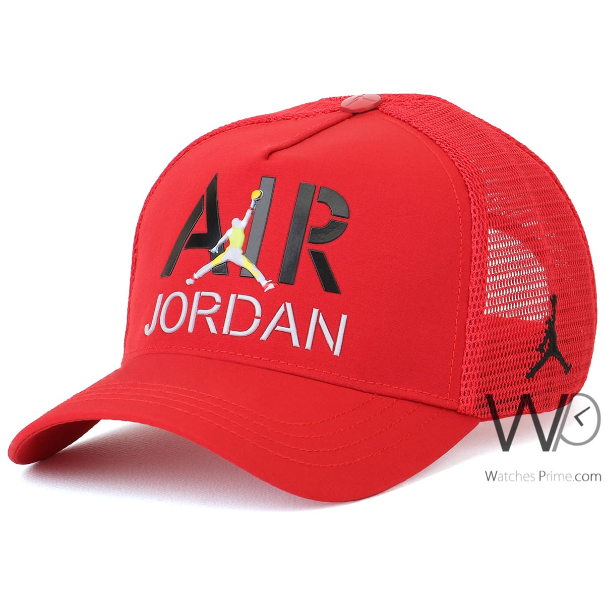 Nike Air Jordan Red trucker Net Cap | Watches Prime
