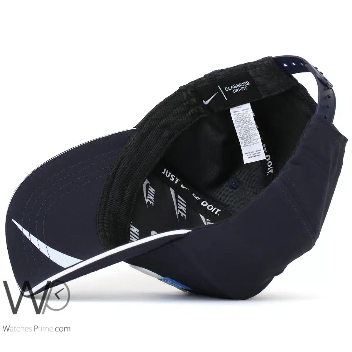 Nike Just Do It Navy Blue Baseball Hat | Watches Prime