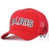 Paris jordan red trucker men cap cotton hat