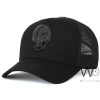 Philipp Plein PP Skull Trucker Black Cap | Watches Prime