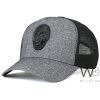 Philipp Plein PP Skull Trucker Grey Cap | Watches Prime